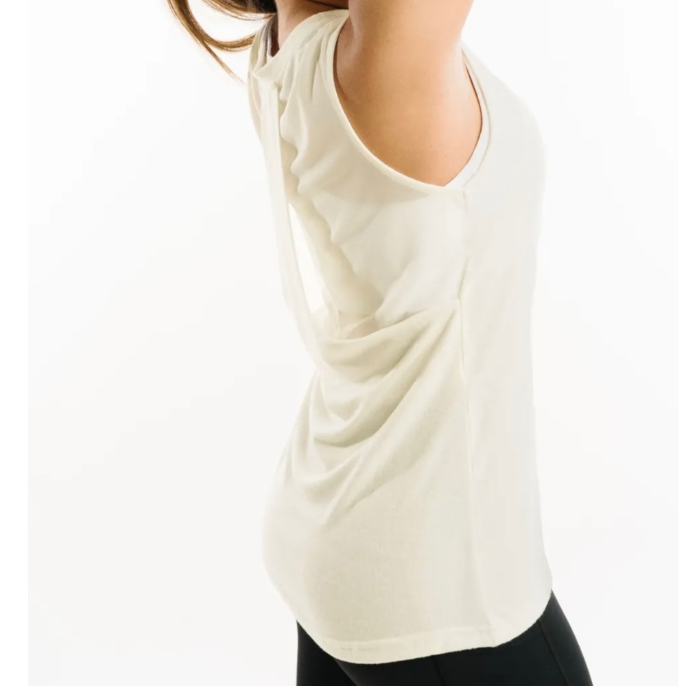 ZYIA Mesh boyfriend lounge tank